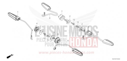 CLIGNOTANT CBR500RACT de 2026